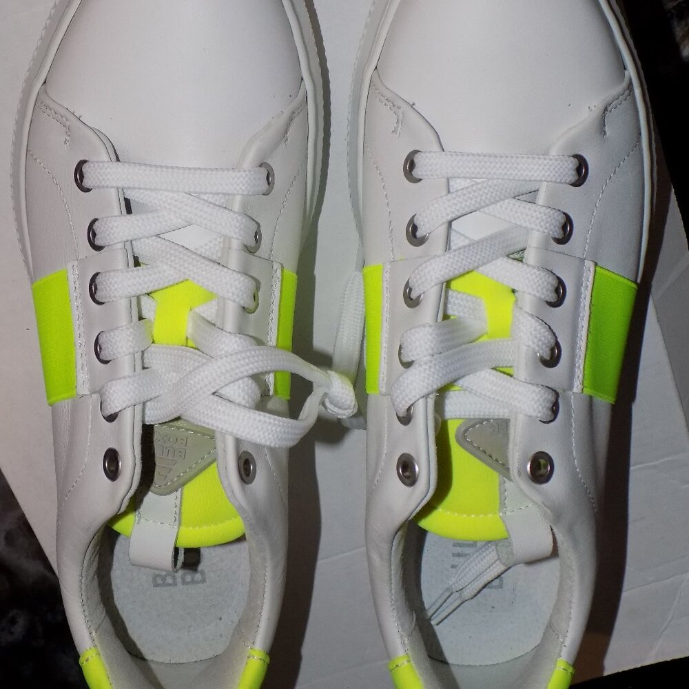 Bullboxer Rilee Neon Yellow Sneaker Size 10 Women's NEW